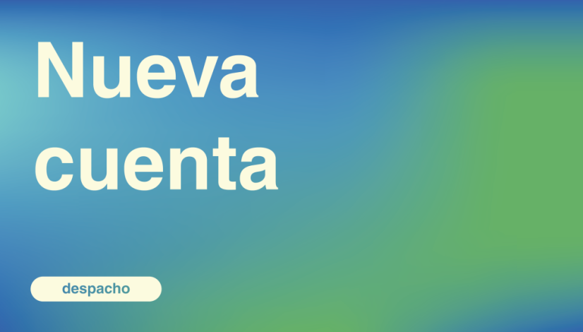nueva cuenta nueva cuenta